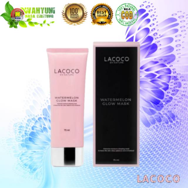 Watermelon glow mask lacoco