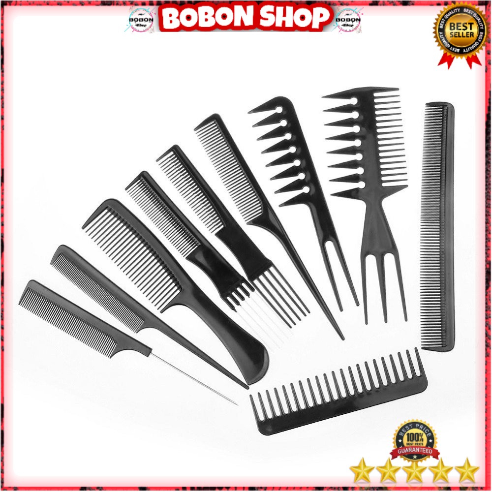 Sisir Rambut 10 Set