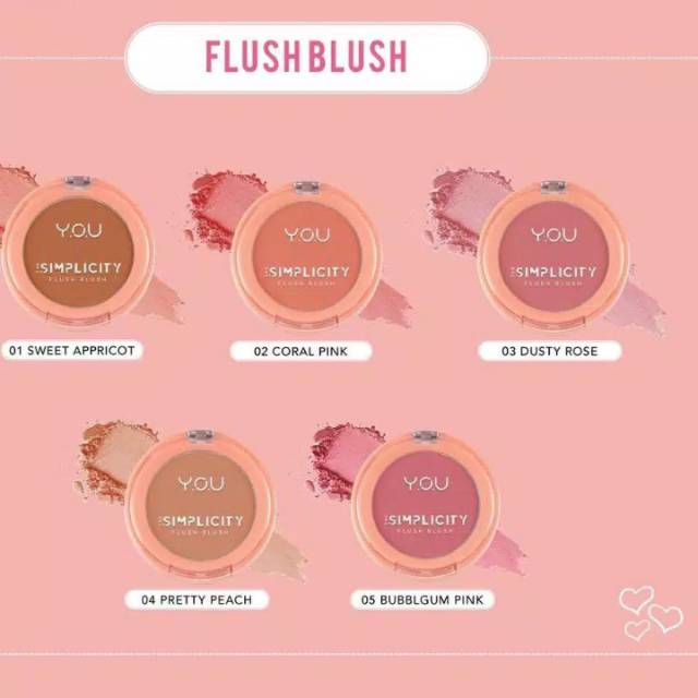 Y.O.U SIMPLICITY FLUSH BLUSH