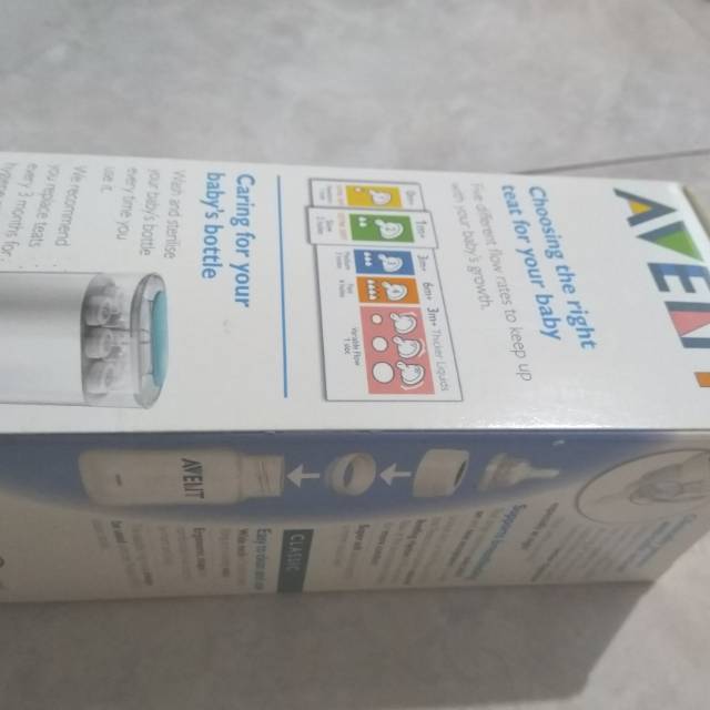 Avent milk bottle 260ml