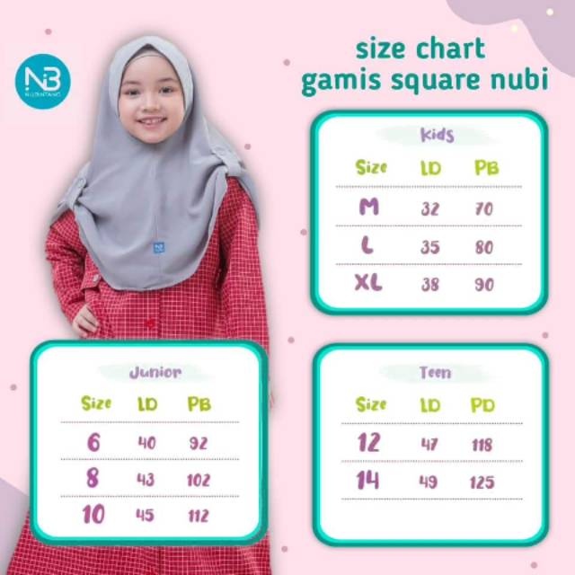 Gamis NUBI SQUARE Series