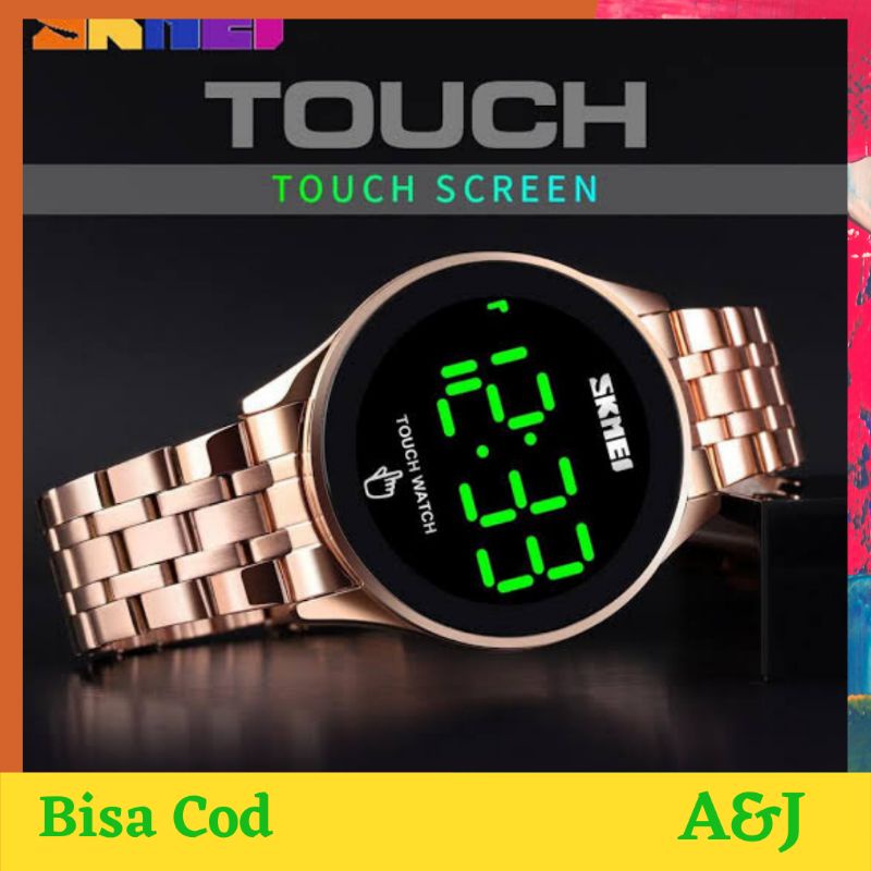 [ COD ] SKMEI 1579 ORIGINAL TOUCH SCREEN