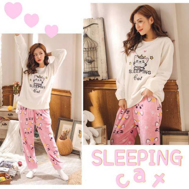 BDF-PIYAMA SLEEPING CAT