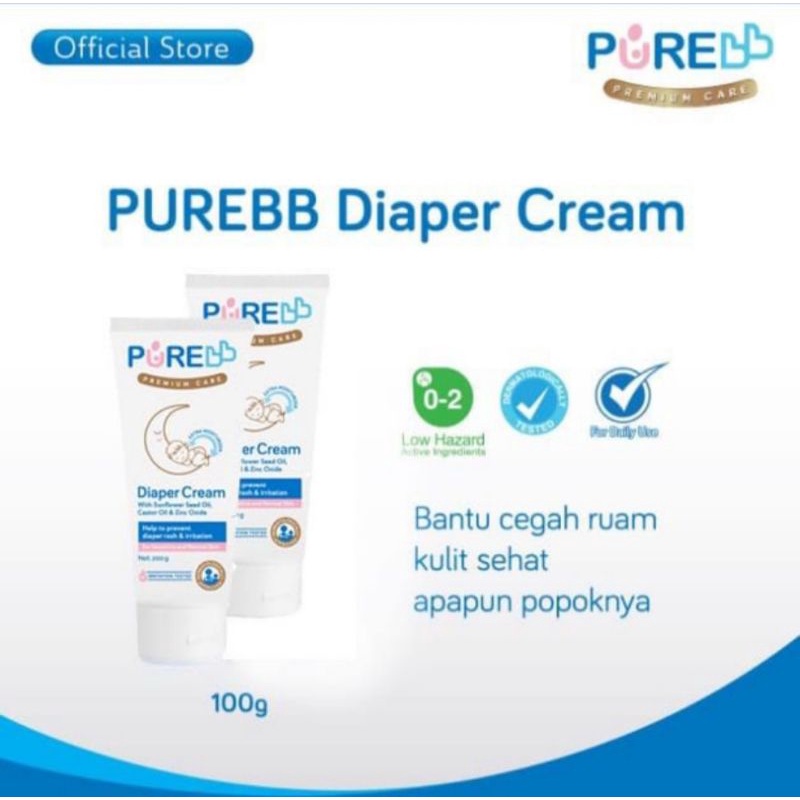 Pure BB Diaper Cream 100gr