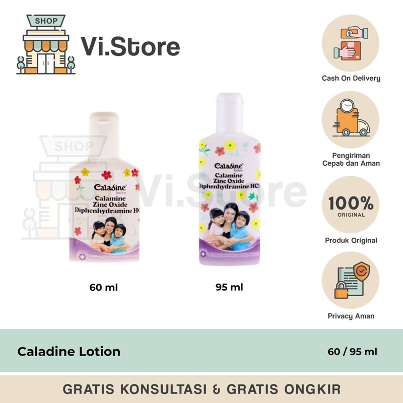 Caladine Lotion 60ml dan 95ml