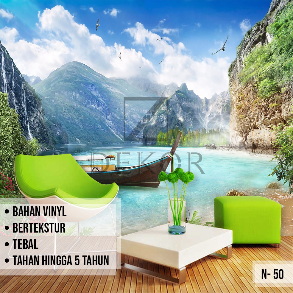 Wallpaper Custom 3D Nature (N-50)