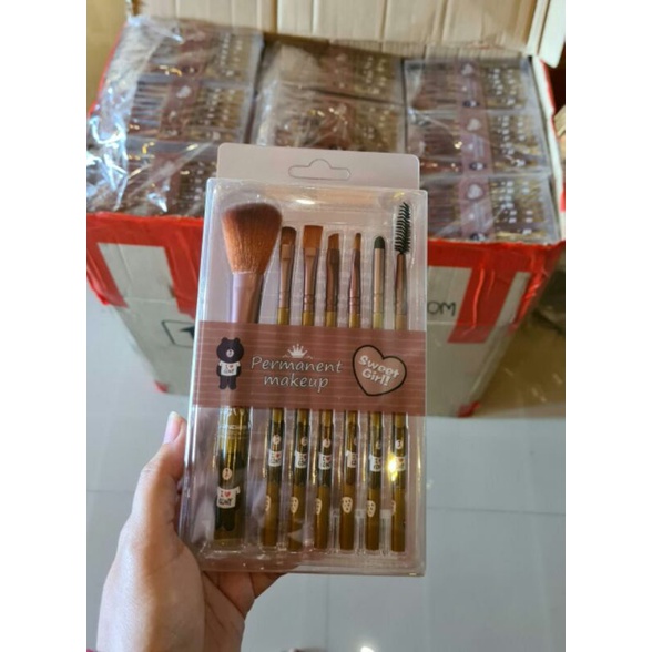 Set Kuas Permanent Makeup isi 7pc