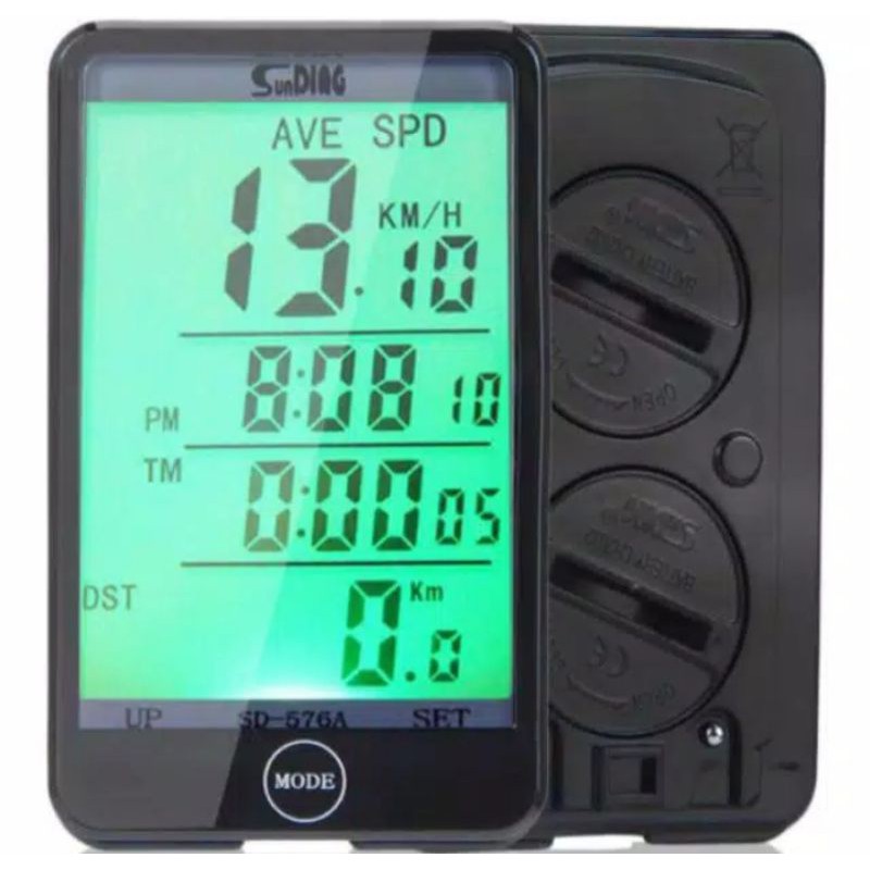 SUNDING SPEEDOMETER Sepeda Touch LCD