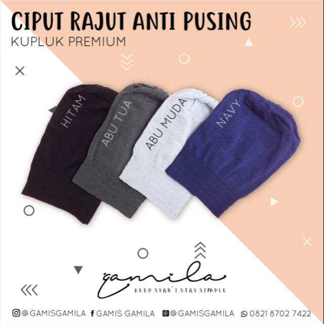 Ciput Rajut Kupluk