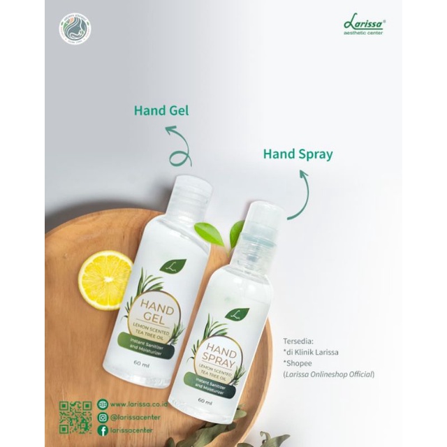 Hand Gel /Spray by Larissa