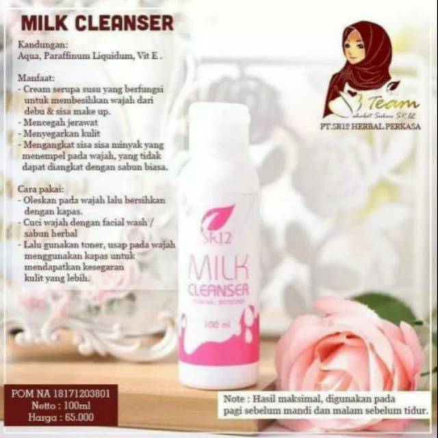 SR12 Milk Cleanser