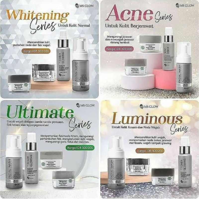 Paket Msglow original - whitening