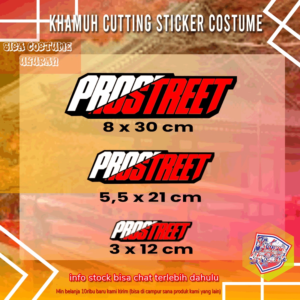 Sticker cutting prostreet