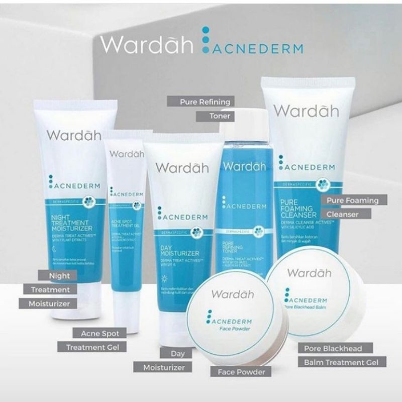Wardah Acnederm series