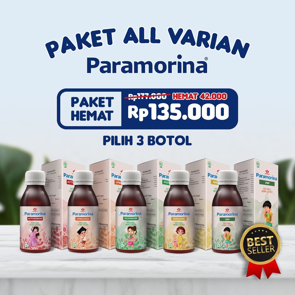 Paket Hemat 3 Botol madu paramorina