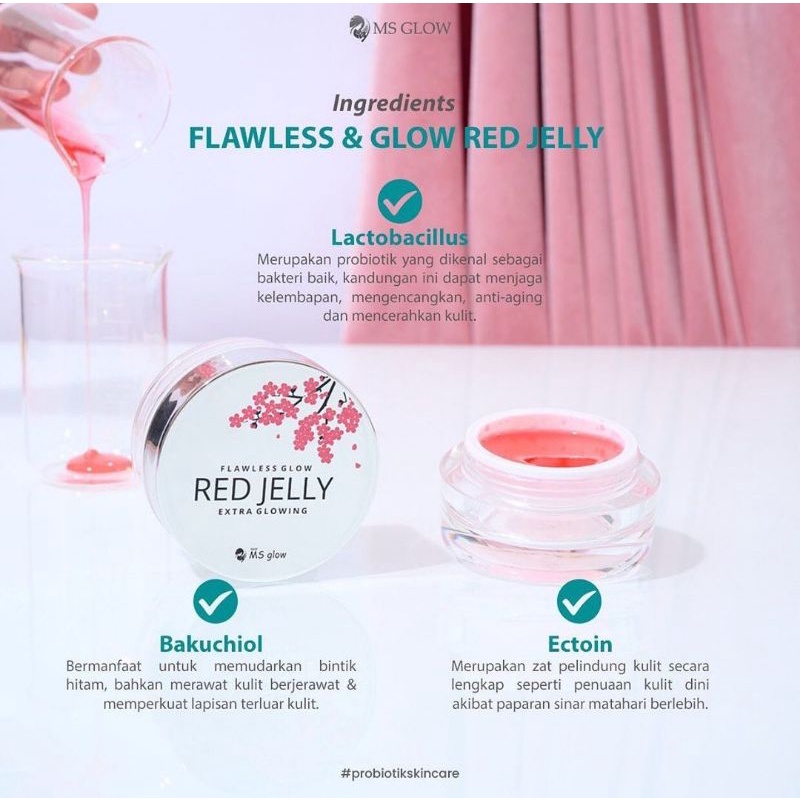 Flawless Red Jelly Ms Glow