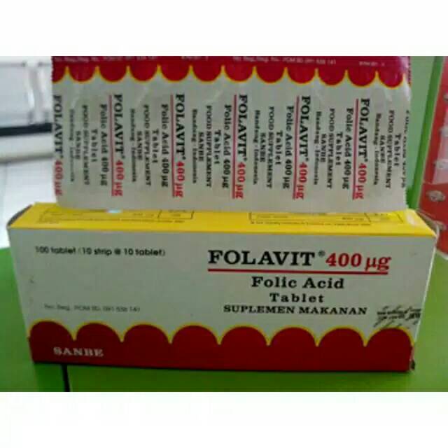 Folavit harga 1 strip
