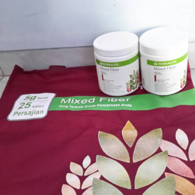 Mixed fiber package bags