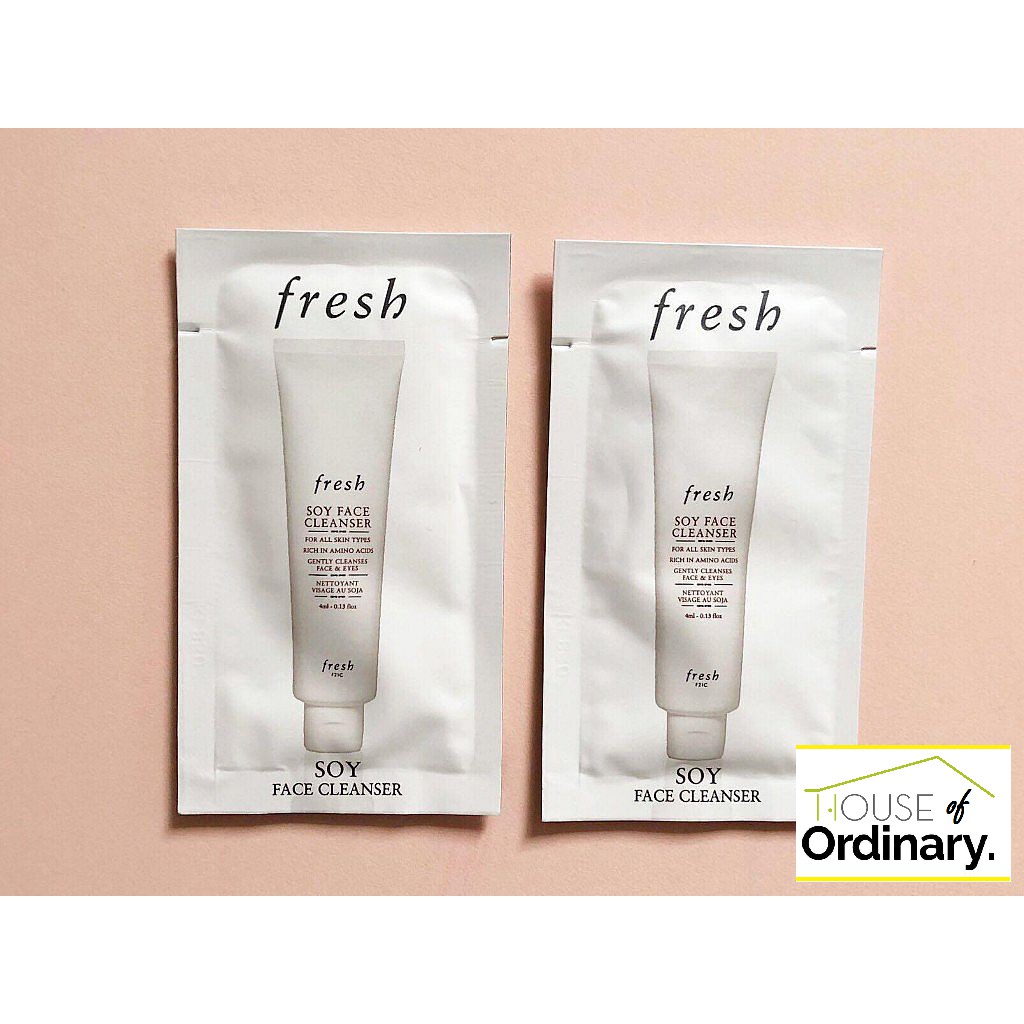 FRESH SOY Face Cleanser Sahet 4ml