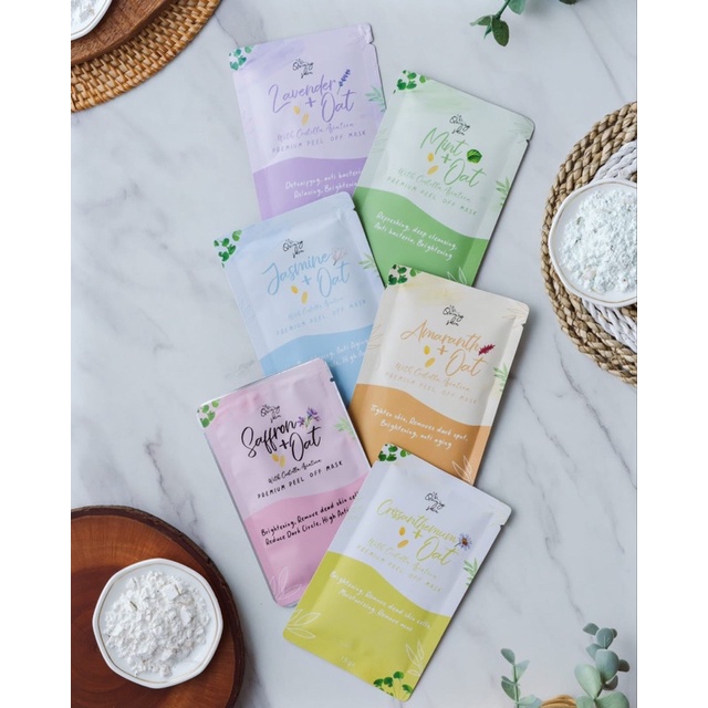 QUINZY Peel Off Mask + Oat