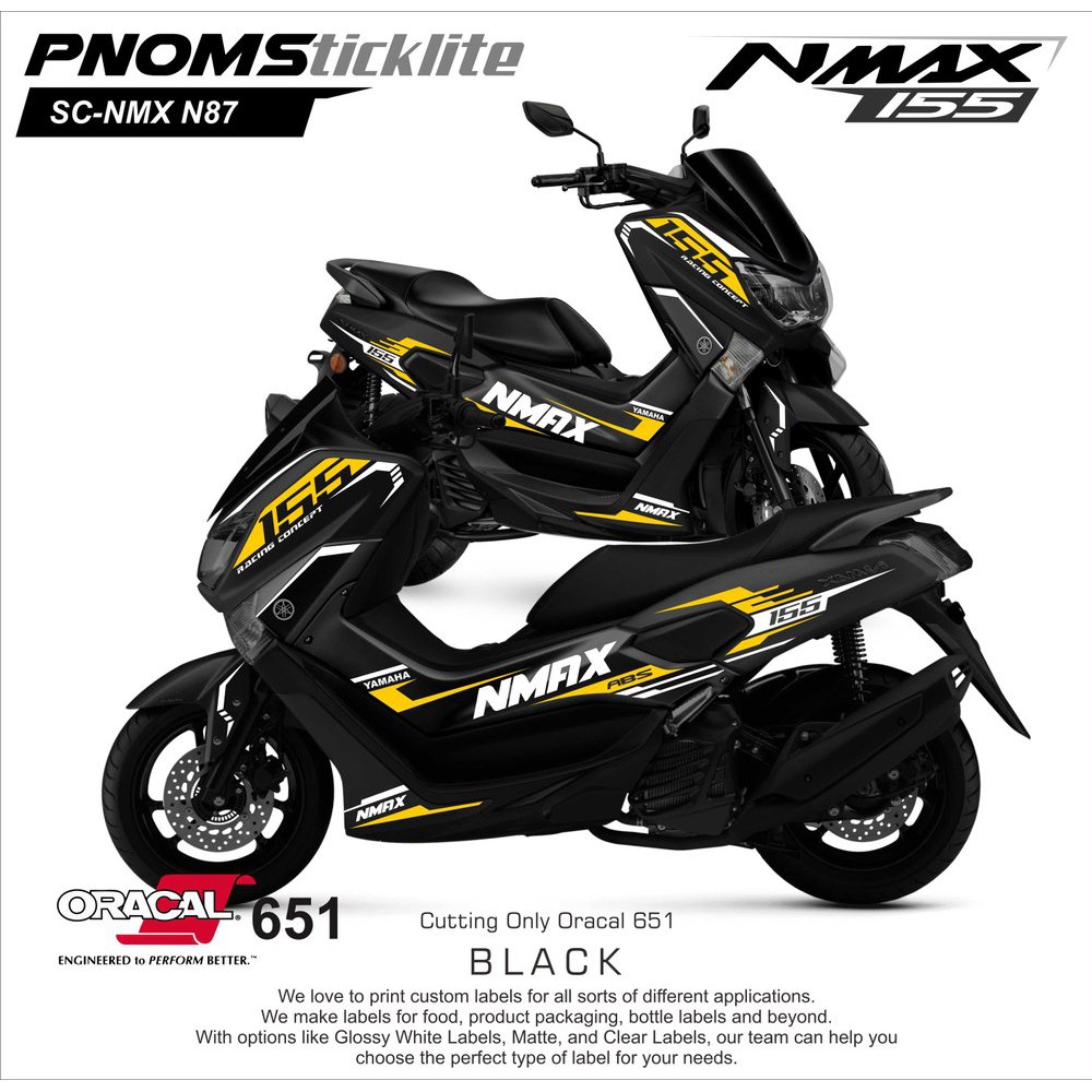 Cutting Sticker Nmax  P087