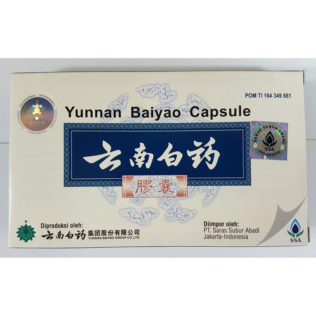 Kapsul Yunnan Baiyao