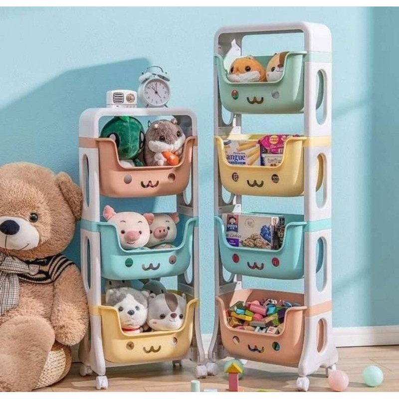 rak mainan lucu