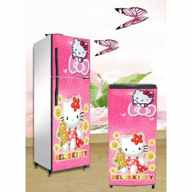 HELLO KITTY STICKER 1 ATAU 2PINTU