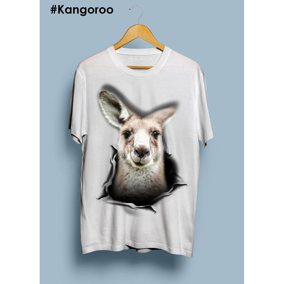 Kaos 3D Kangoro