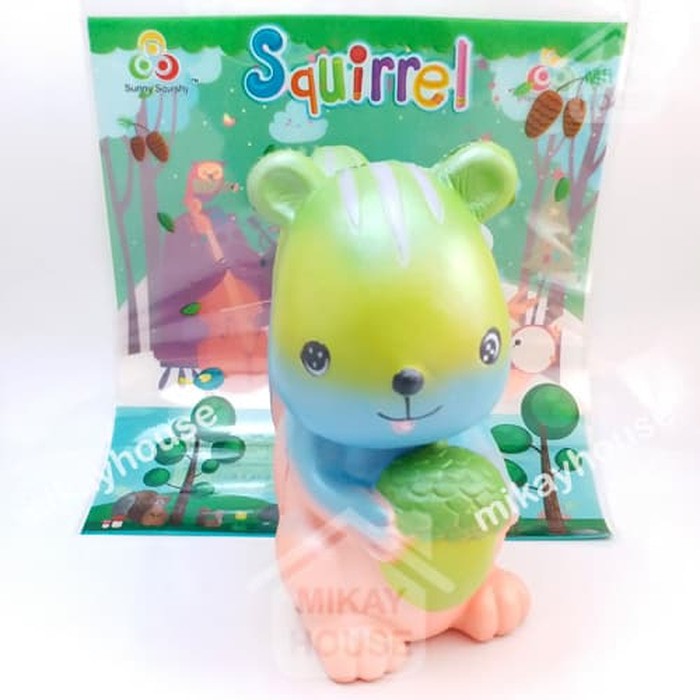 Squishy Squirrel Licensed By Sunny Squishy