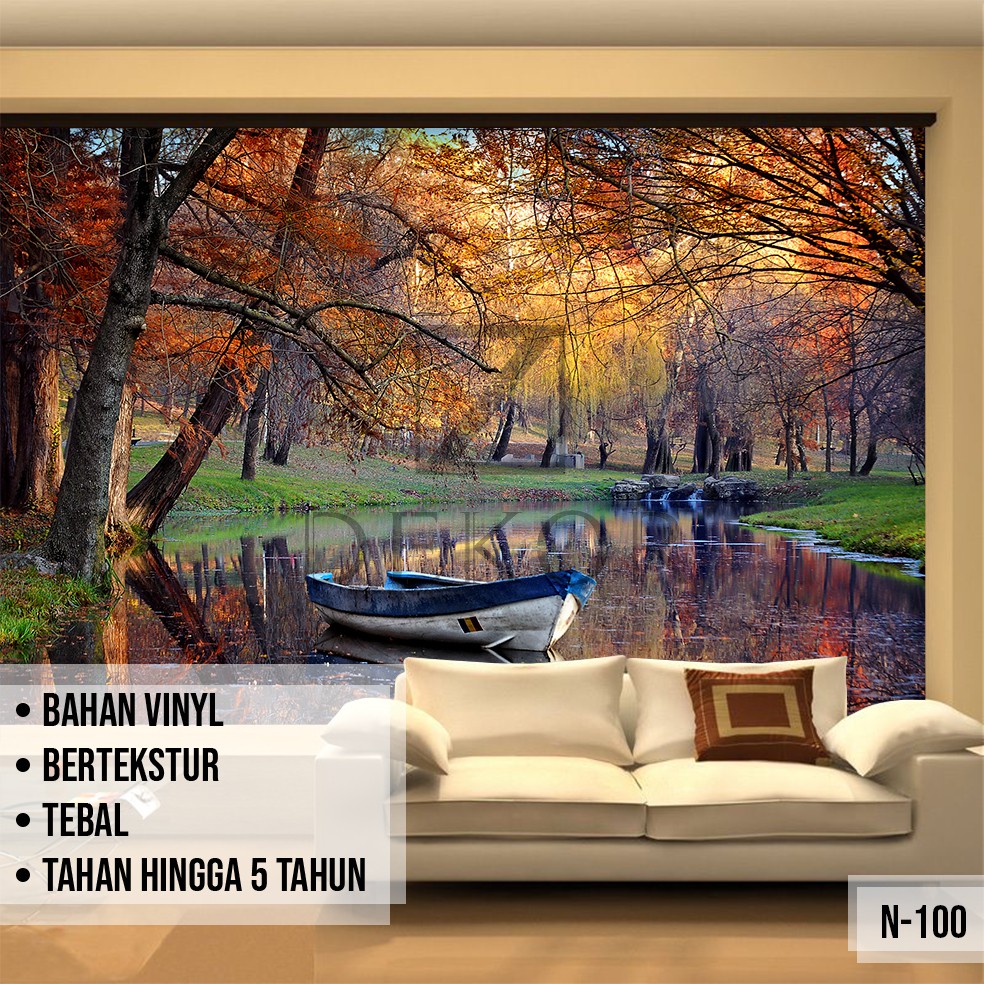 Wallpaper Custom 3D Nature (N-100)