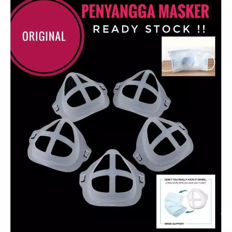 penyangga masker mask bracket silicone