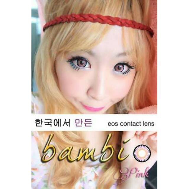 Softlens EOS BAMBI PINK 148MM