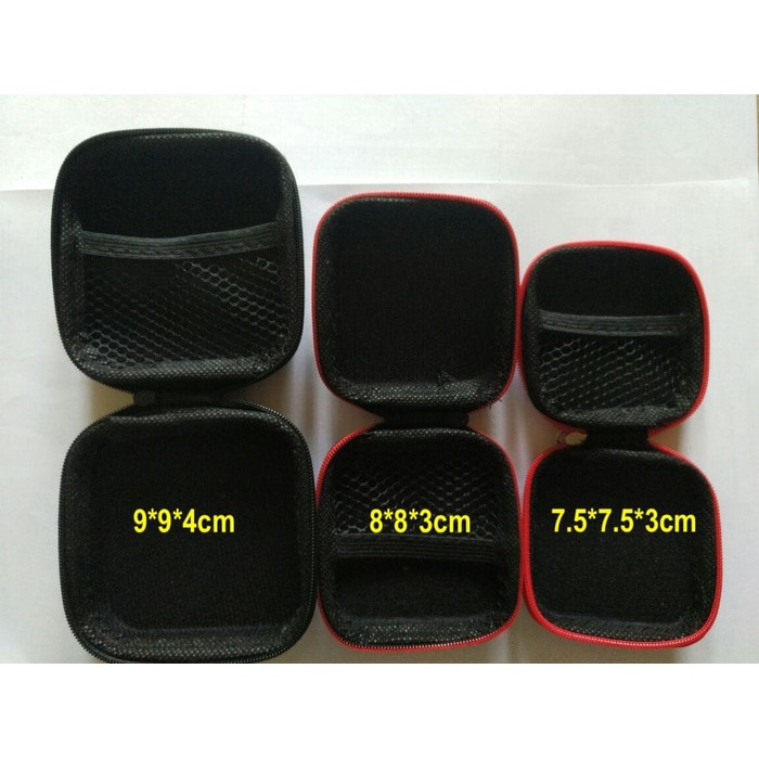 Earphone Case Headset Tempat Earphone Data Cable Flashdisk