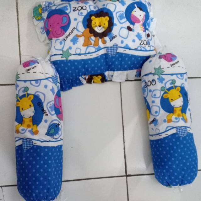 Bantal guling set baby melati