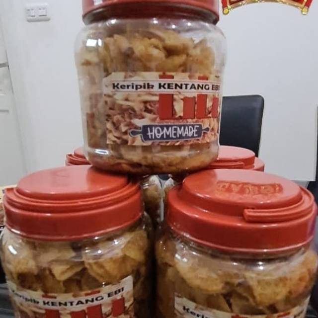 Kripik kentang ebi