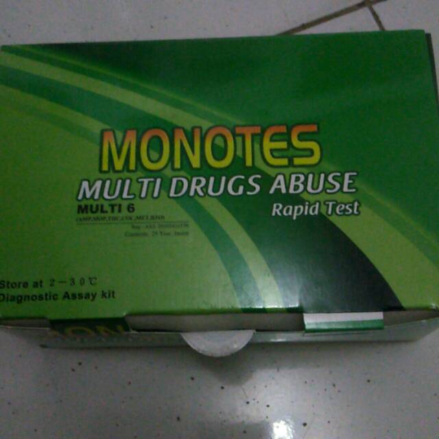 Rapid test monotes multi 6 parameter