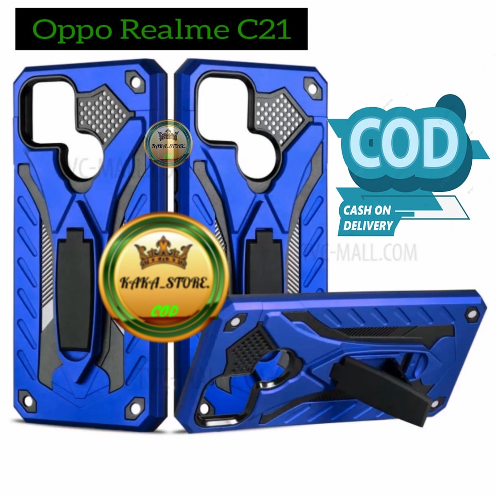 CASING REALME C21 Casing/Hardcase Phantom Robot Kick Standing