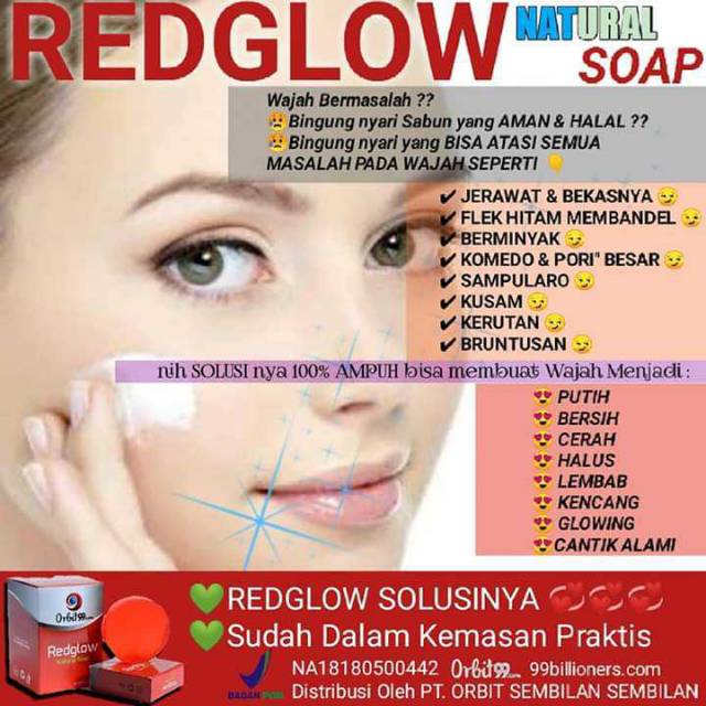 REDGLOW soap