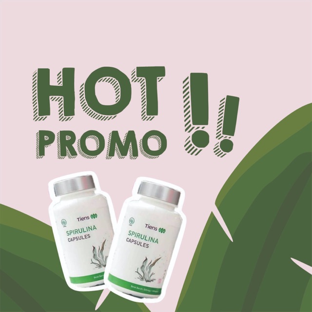 Spirulina Tiens 100% original