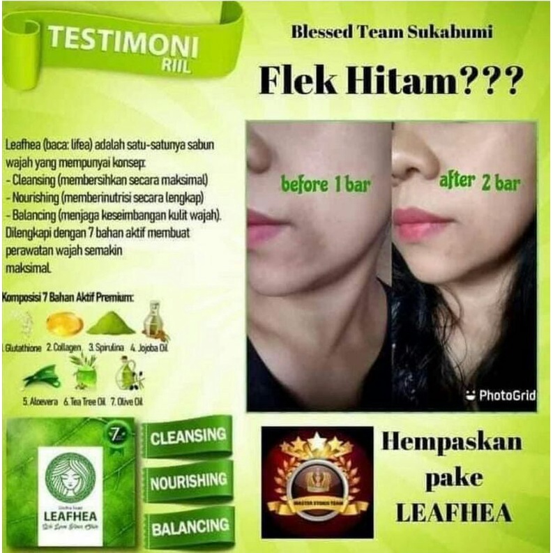 Leafhea sabun original