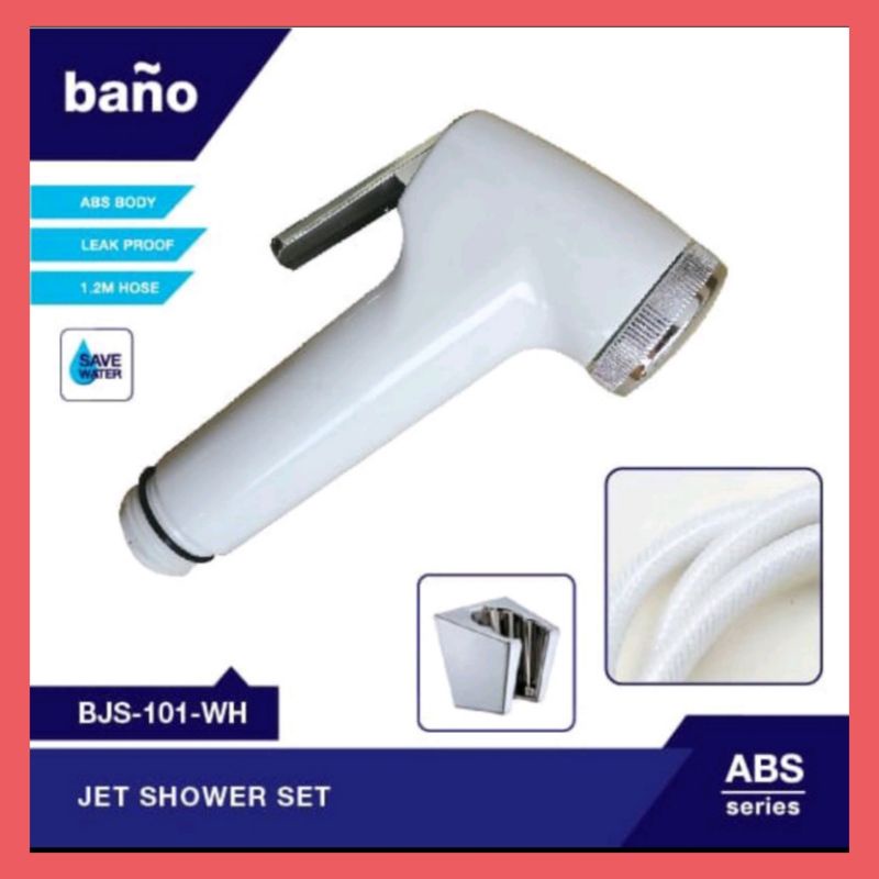 jet shower cebok bano putih