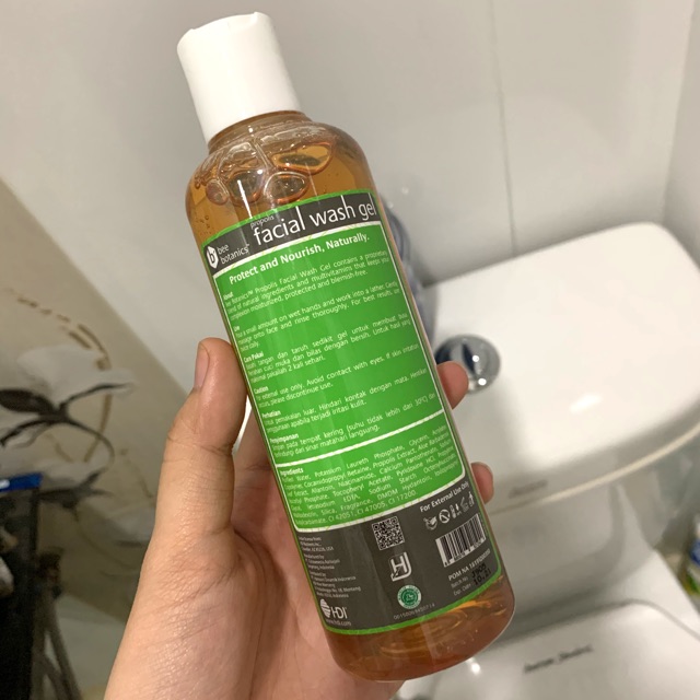 Facial wash honey