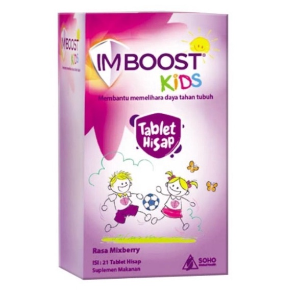 IMBOOST KIDS Tablet hisap 21's/botol