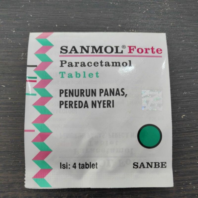 Sanmol Forte tablet (1strip/4tablet)