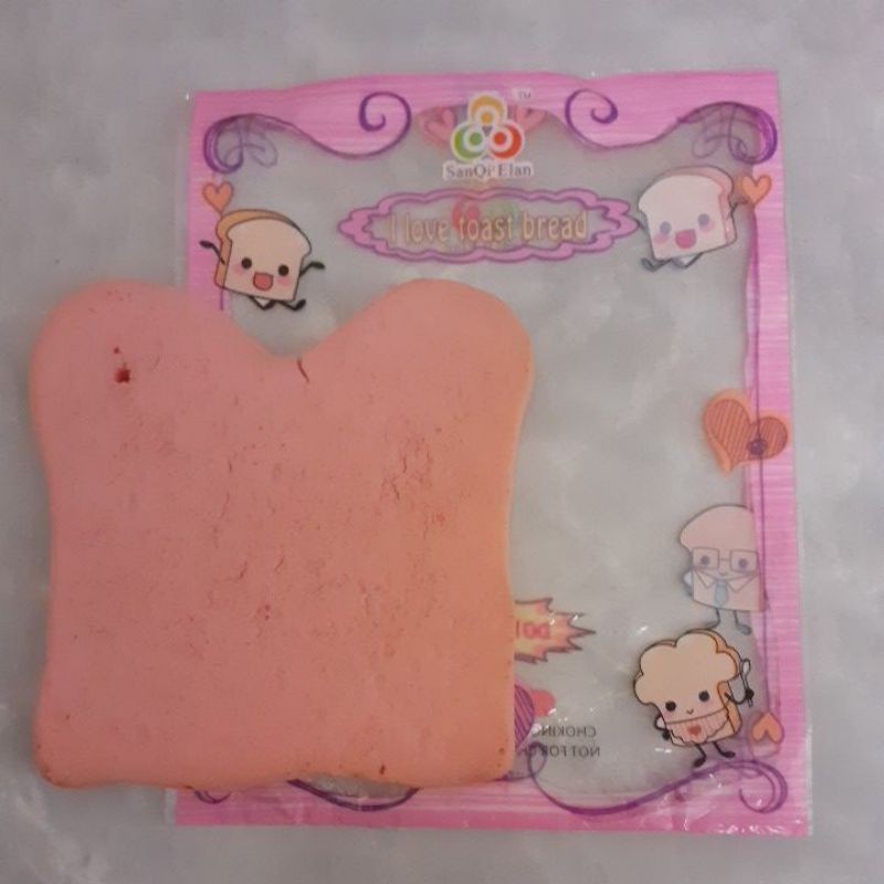 SQUISHY BREAD SANQI ELAN MURAH