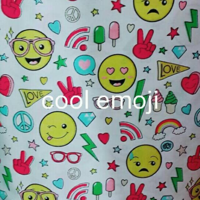 Sprei cool emoji