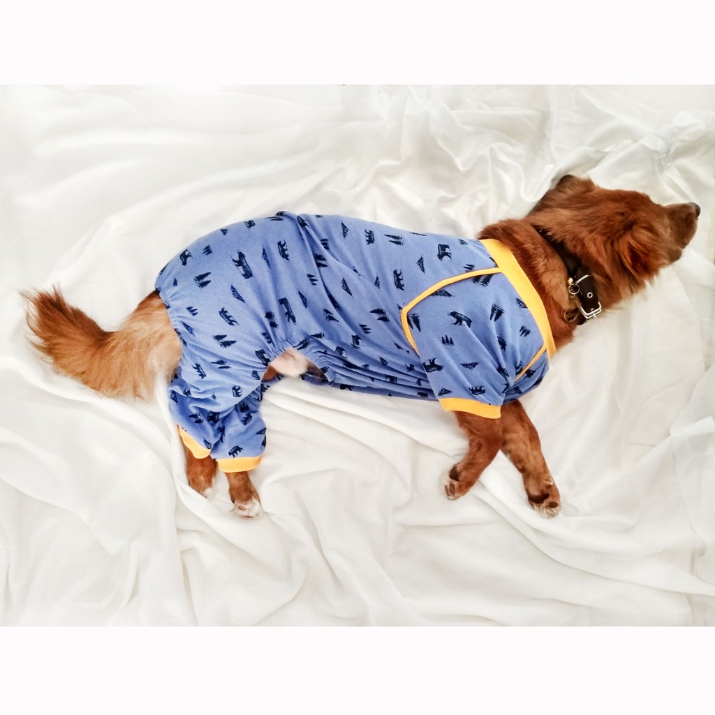 BEAR AND THE TREE PYJAMA PLAYSUIT