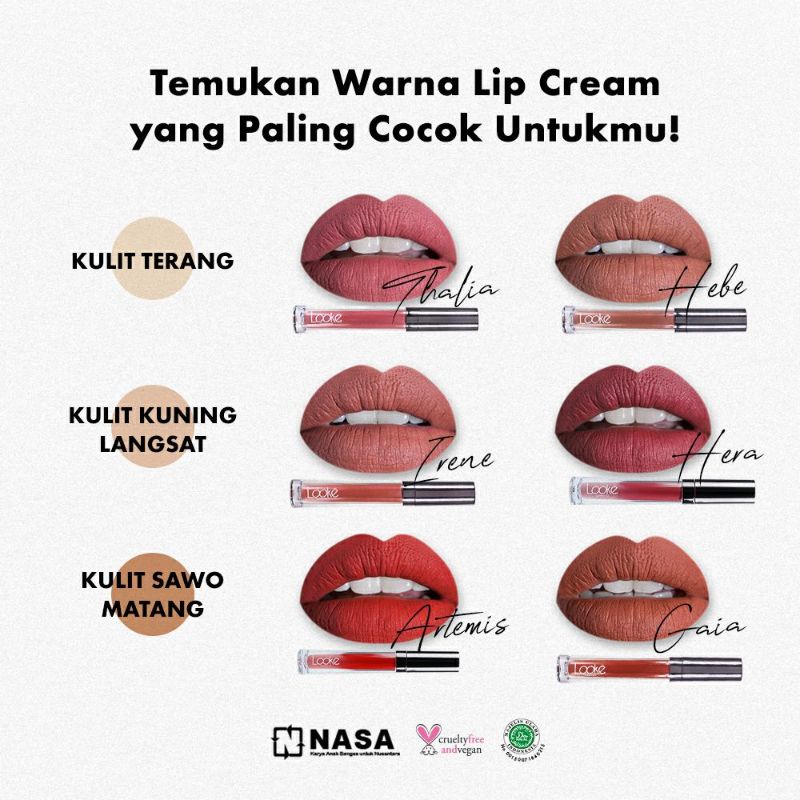 lip cream looke
