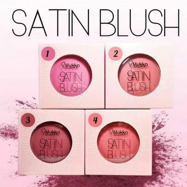 Mukka satin blush on